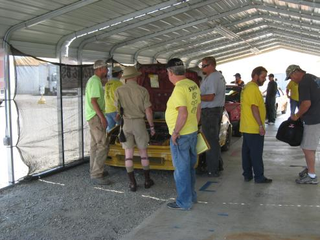 Illustration for article titled 24 Hours of LeMons Early Birds Get Set Up At Altamont